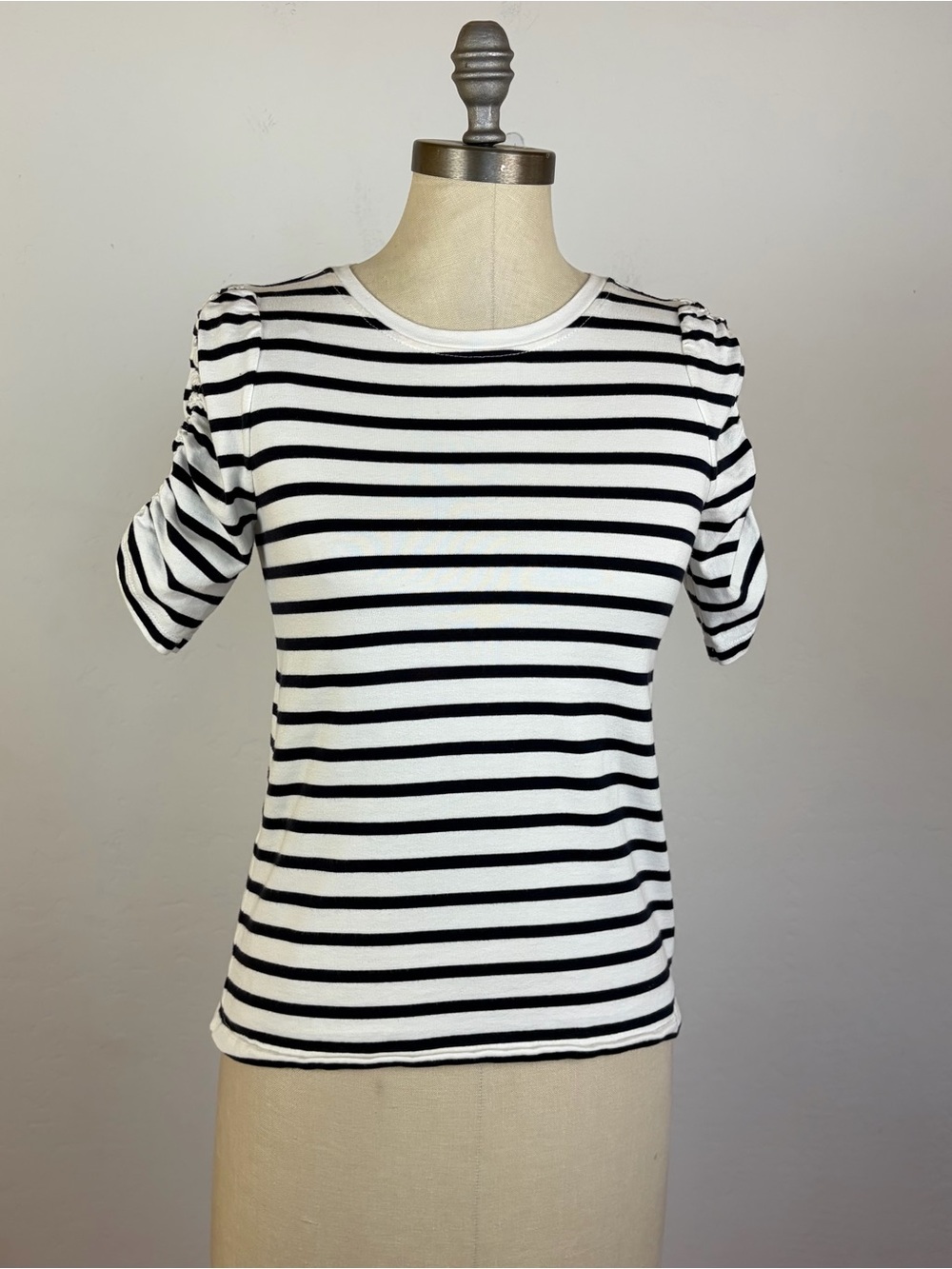 Kate Spade Stripe Scoop Neck Top